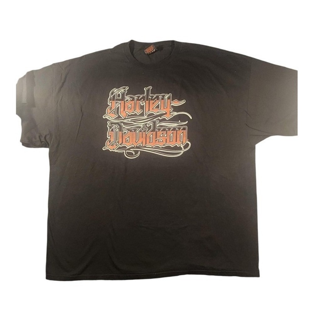 Harley-Davidson Shirt Mens 2XL Black Cox's Rock Hill SC Open Road Biker Tee